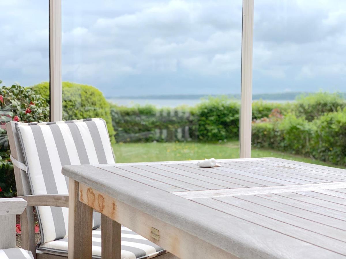 Ferienwohnung Strandhuepfer - Direkt Am Meer Eckernförde Esterno foto